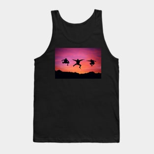 happy three friends Tank Top